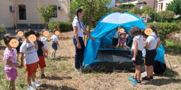 Το τοπικό περιφερειακό τμήμα Οδηγισμού Νεάπολης στον Βρεφονηπιακό Σταθμό Νεάπολης