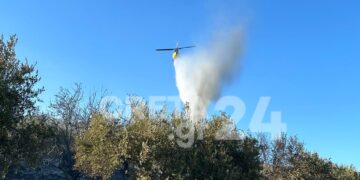 Ηράκλειο – Αδιανόητο περιστατικό: Άγνωστοι πετούσαν πέτρες σε ελικόπτερο της Πυροσβεστικής