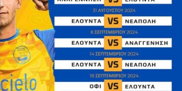Έξι δυνατά φιλικά για τον Κόρφο Ελούντας