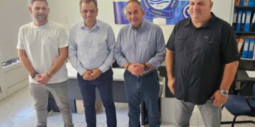Συνάντηση της Ένωσης Αστυνομικών Υπαλλήλων Λασιθίου με τον Ι. Πλακιωτάκη