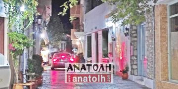 Πεζοδρόμηση του κεντρικού δρόμου Κριτσάς