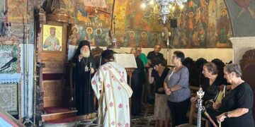 Αρχιερατικός Εσπερινός και ο τελευταίος Μικρός Παρακλητικός Κανόνας στην Υπεραγία Θεοτόκο στην Ιερά Μονή Παναγίας Φανερωμένης Ιεράπετρας