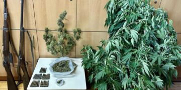 Συνελήφθη για παραβάσεις της Νομοθεσίας περί ναρκωτικών ουσιών  και όπλων στο Ρέθυμνο