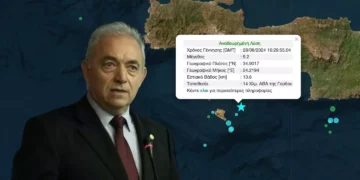 Λέκκας για σεισμό στη Γαύδο: Διατηρώ κάποιες επιφυλάξεις για το αν ήταν ο κύριος σεισμός
