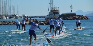 Σε εξέλιξη ο τεχνικός αγώνας του «ICF SUP World Cup» στον Άγιο Νικόλαο