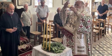 Η εορτή της Υψώσεως του Τιμίου και Ζωοποιού Σταυρού στον πανηγυρίζοντα Ιερό Ενοριακό Ναό Χανδρά Σητείας