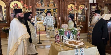 To οκταετές Ιερό Μνημόσυνο του αοιδίμου Μητροπολίτου Ιεραπύτνης και Σητείας κυρού Ευγενίου στον Ιερό Καθεδρικό Ναό Αγίας Φωτεινής Ιεράπετρας