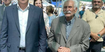 Στις εκδηλώσεις μνήμης για την 81η  επέτειο του Ολοκαυτώματος και της καταστροφής των χωριών της Βιάννου και της Ιεράπετρας ο Μ. Φραγκούλης