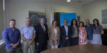 Συνάντηση εργασίας στο πλαίσιο υπογραφής Μνημονίου Συνεργασίας για τα Δικαιώματα του Παιδιού μεταξύ ΕΛΜΕΠΑ και UNICEF