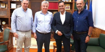 Επίσκεψη του Προέδρου της Ελληνικής Οδοντιατρικής Ομοσπονδίας στην Περιφέρεια Κρήτης