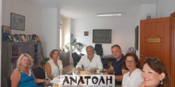Ο Γενικός Γραμματέας του Υπουργείου Πολιτισμού συναντήθηκε με τον Δήμαρχο Σητείας