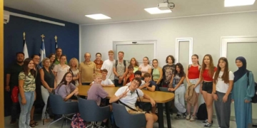 Το Δήμαρχο Ιεράπετρας επισκέφτηκαν μαθητές από γυμνάσιο της Γερμανίας και το 1ο γυμνάσιο