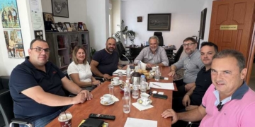 Συνάντηση της νέας διοίκησης του ΟΕΕ/ΤΑΚ με το δήμαρχο Σητείας