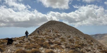 Στις κορυφές Κλήρος και Παπούρα της Θρυπτής