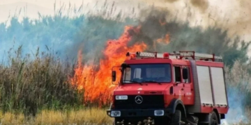 Φωτιά στην Αγία Τριάδα Ρεθύμνου