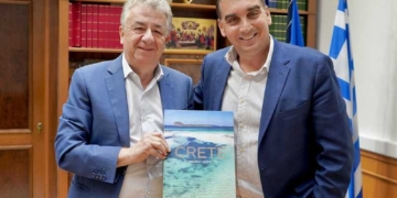 Συνάντηση Περιφερειάρχη Κρήτης με τον Δήμαρχο Αργυρούπολης – Ελληνικού