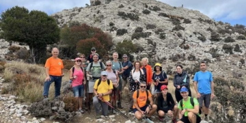 Πεζοπορία πραγματοποίησε ο Ορειβατικός Σύλλογος Αγίου Νικολάου στην ευρύτερη περιοχή της Κάτω Σύμης Βιάννου