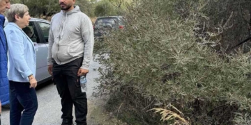 Αυτοψία της Τεχνικής Υπηρεσίας Π.Ε. Λασιθίου στα ρέματα του Δήμου Αγίου Νικολάου