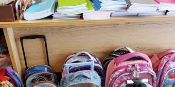 Ευχαριστήριο του Κοινωνικού Παντοπωλείου για τη δράση συγκέντρωσης  σχολικών τσαντών και σχολικών ειδών
