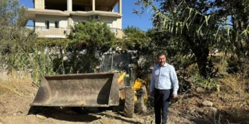 Αυτοψία του Αντιπεριφερειάρχη Λασιθίου στα ρέματα του Δήμου Ιεράπετρας