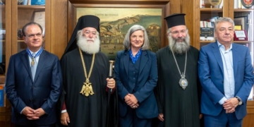 Ρέθυμνο: Επίτιμος δημότης ανακηρύχθηκε ο πάπας και πατριάρχης Αλεξανδρείας και πάσης Αφρικής Θεόδωρος Β’
