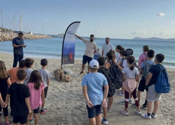 Περιβαλλοντική δράση στην παραλία της Σητείας