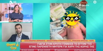 Α. Ζερβάκης για τη γιαγιά που γέννησε το εγγόνι της: «Κάποια θεσμικά πλαίσια δεν είναι πολύ εύκολα»