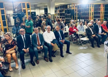 Ο Δήμαρχος Σητείας χαιρέτησε την εκδήλωση για την παρουσίαση του Συλλογικού Τόμου “Η φύση των πραμάτω: Από τη γένεση στη διάχυση και την πρόσληψη του Ερωτόκριτου”