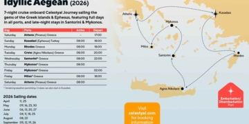 Επανέρχεται η Celestyal Cruises στο λιμάνι του Αγίου Νικολάου, αλλά από το 2026!
