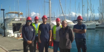 Άσκηση Πυρόσβεσης στη Μαρίνα Αγίου Νικολάου