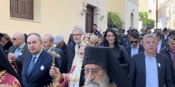 Γ. Πλακιωτάκης: «Σήμερα γιορτάζουμε την “πανεύφημο νύφη του Χριστού”, την Αγία Αικατερίνη την μεγαλομάρτυρα. Μια τεράστια μορφή της Ορθοδοξίας, πρότυπο σοφίας και μόρφωσης.