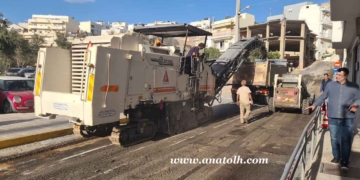 Προετοιμάστηκε η οδός Γουρνιών για την ασφαλτόστρωση (βίντεο)