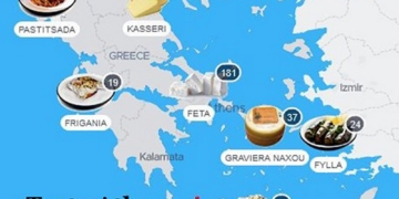 Στην κορυφή η ελληνική κουζίνα με 10 φαγητά που ξεχώρισαν