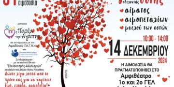 Εθελοντική αιμοδοσία για τα παιδιά όλης της Κρήτης