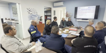Άσκηση ασφαλείας στο λιμάνι της Σητείας