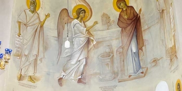 Αγιογράφηση Ναού Ευαγγελιστρίας πόλεως Αγίου Νικολάου