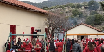 Santa Fun Run στον Κρούστα (video)