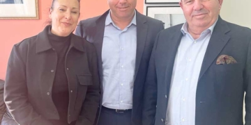 Συνάντηση του Δημάρχου Αγίου Νικολάου με τον Διευθυντή της Β/θμιας Εκπαίδευσης Λασιθίου