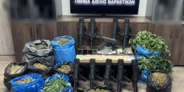 Κρήτη: Δεκάδες δενδρύλλια και οπλοπολυβόλα