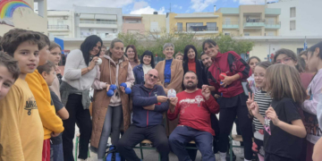 Ο πρωταθλητής Ελλάδας Boccia Μιχ. Λεμονής στο 2ο ΠΕΙΣ. Δ.Σ. Ιεράπετρας