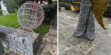 Περιστατικά βανδαλισμού στον εορταστικό στολισμό της Νεάπολης και του Αγίου Νικολάου