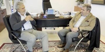 Συνάντηση του Δημάρχου Σητείας με τον Διευθυντή Δευτεροβάθμιας Εκπαίδευσης Λασιθίου