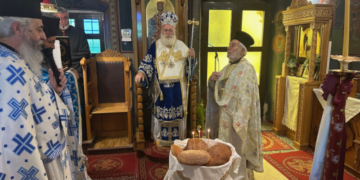 Με αρχιερατική Λειτουργία πανηγύρισε ο Ιερός Ενοριακός Ναός Τιμίου Προδρόμου Μεσελέρων Ιεράπετρας