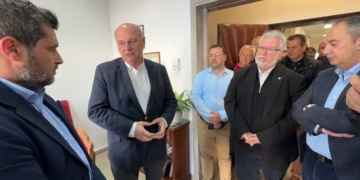 Ο Αντιπεριφερειάρχης ενημέρωσε τον Υπουργό Αγροτικής Ανάπτυξης για τις ενέργειες που αφορούν ώριμες μελέτες (βίντεο)
