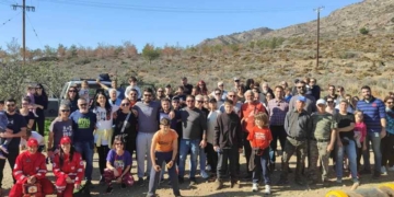 Δεντροφύτευση στο δασάκι Κουτσουρά από το Πολυδύναμο Κέντρο Αγίου Νικολάου ΚΕΘΕΑ ΑΡΙΑΔΝΗ