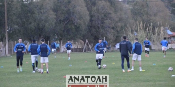 Στο Καλό Χωριό η πρώτη προπόνηση για το νέο έτος