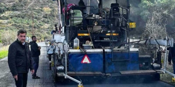 Αυτοψία Αντιπεριφερειάρχη Λασιθίου σε εκτελούμενα έργα οδικής ασφάλειας στις περιοχές Ελούντα, Κριτσά, Σίσι