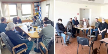 Επίσκεψη κλιμακίου του ΚΚΕ στο νοσοκομείο Αγ. Νικολάου