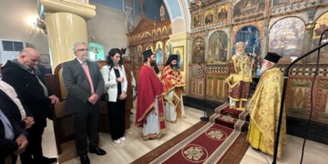 Με Αρχιερατική Θεία Λειτουργία πανηγύρισε ο Ιερός Ενοριακός Ναός της Υπαπαντής του Κυρίου στη Ζάκρο Σητείας