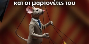 Η καρναβαλική ομάδα των Συλλόγων Ελούντας με θέμα “Ο ποντιΚΟΥΛΗΣ και οι μαριονέτες του”